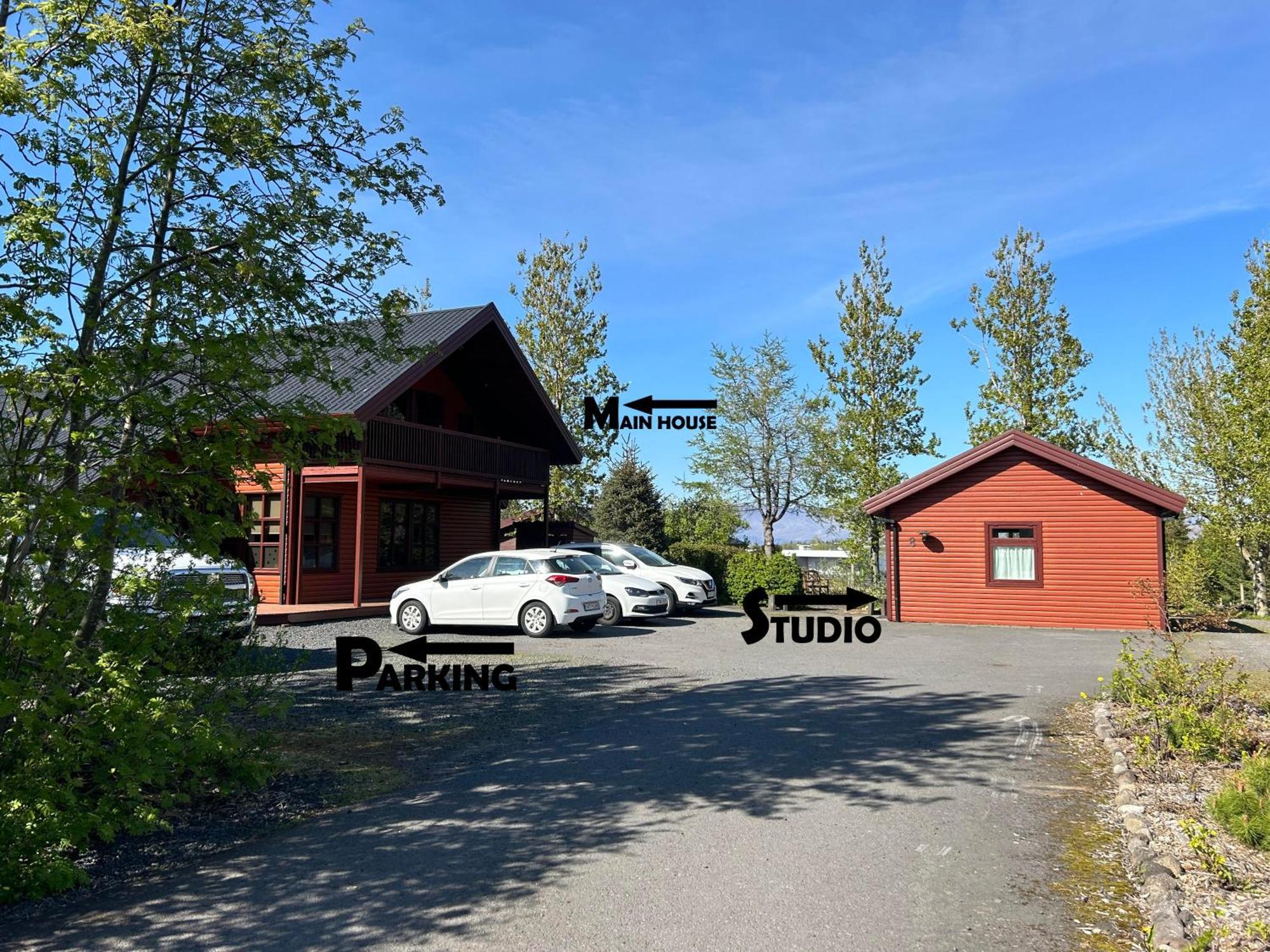 Ferienwohnung Cozy Detached Studio Reykjavík Exterior foto